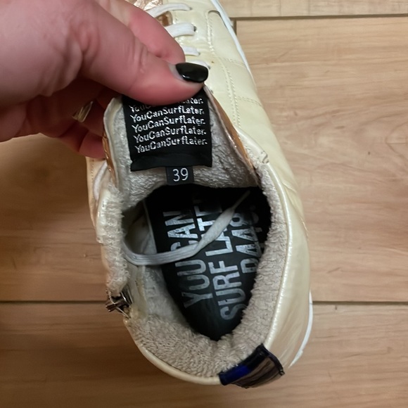 P448 Women’s high-top sneakers lightly worn size 39 / 8 - Picture 5 of 6